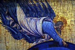 27B The Creation of the World and the Expulsion from Paradise Close Up 2 - Giovanni di Paolo 1445 - Robert Lehman Collection New York Metropolitan Museum Of Art.jpg